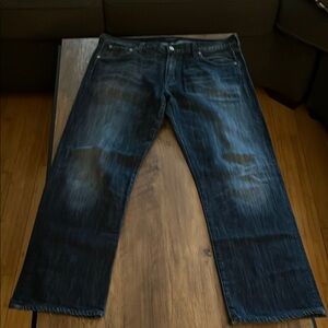 Citizens Of Humanity Blue Straight Denim Jeans